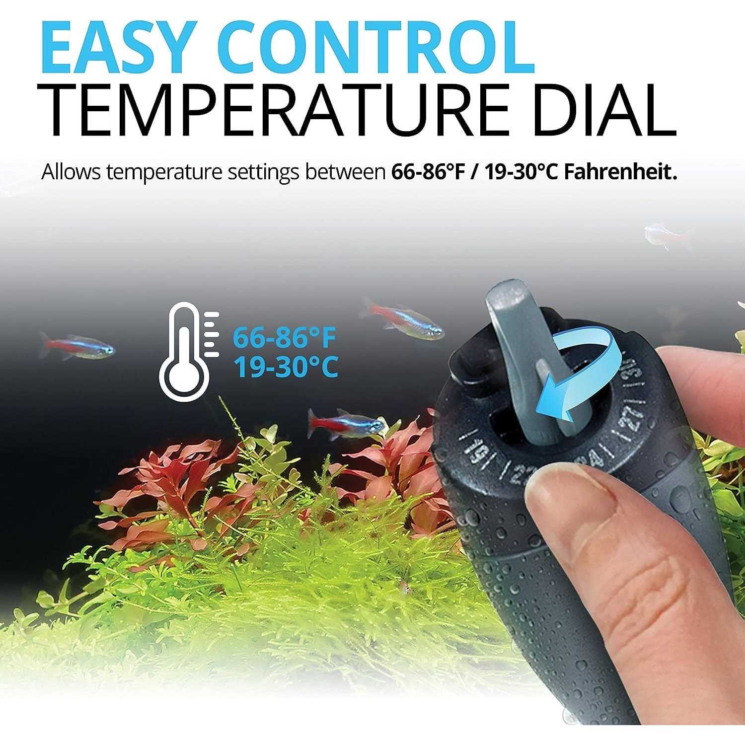 200 Watt Submersible Heater for Aquariums A4365