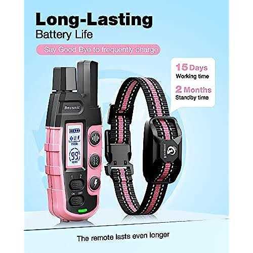 Dog Training Collar with Remote for Small Medium Large Dogs O421547