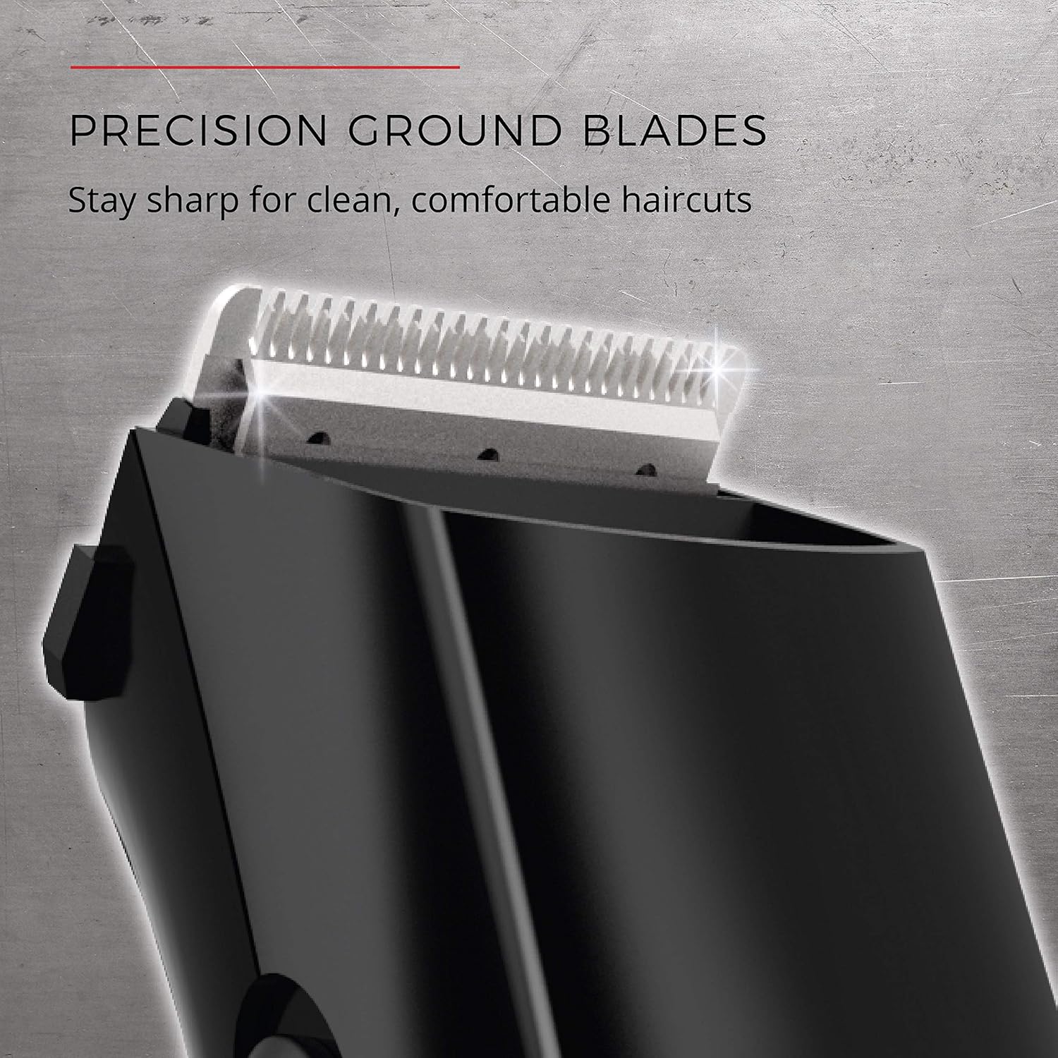 Men's Vacuum Haircut Kit with Beard Trimmer, 18 Pieces M639