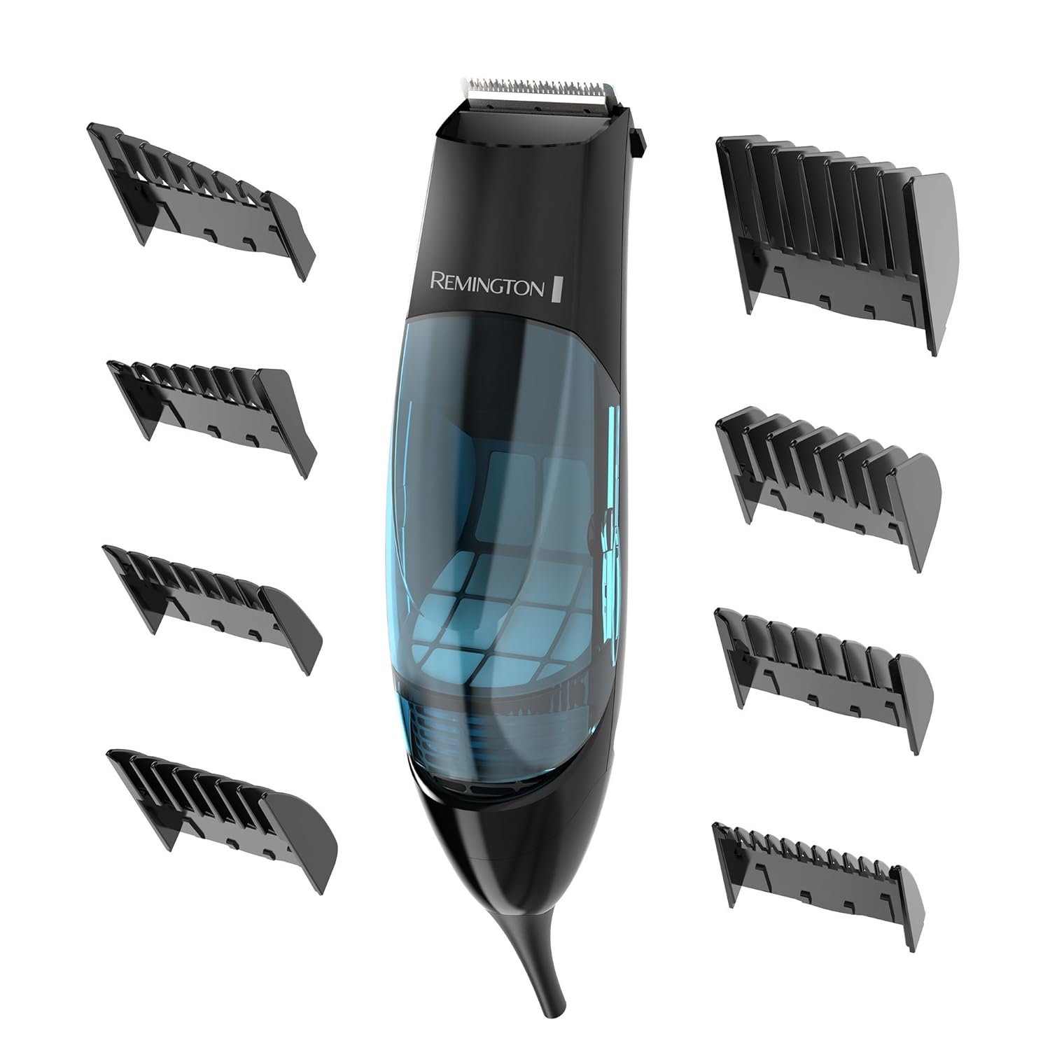 Men's Vacuum Haircut Kit with Beard Trimmer, 18 Pieces M639