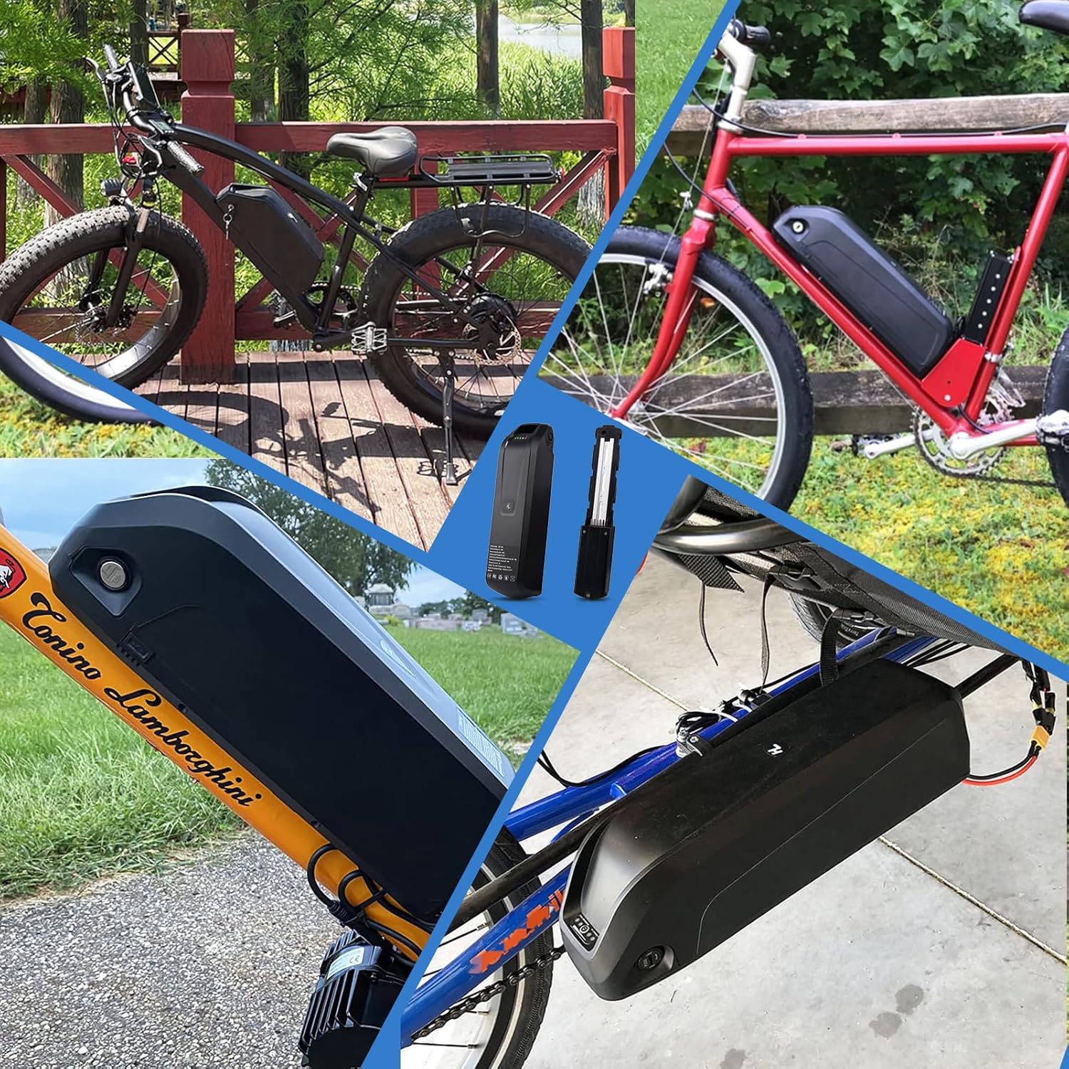 Ebike Battery 36V 10Ah Lithium with 2A Charger D248