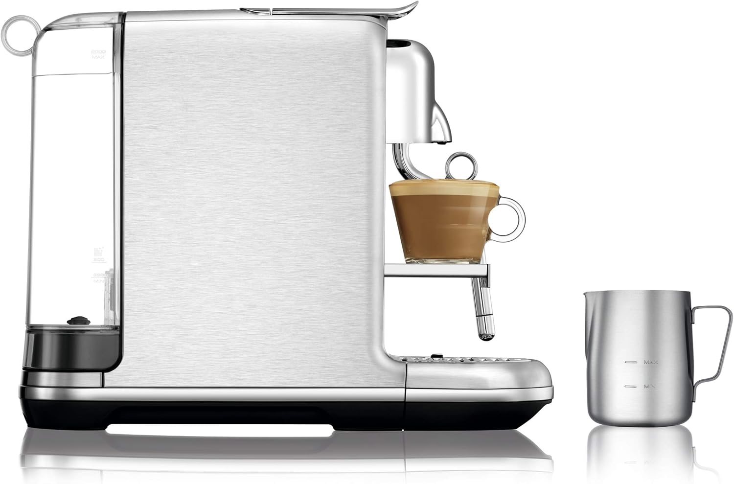 Nespresso Creatista Pro Espresso Machine, Brushed Stainless Steel C283