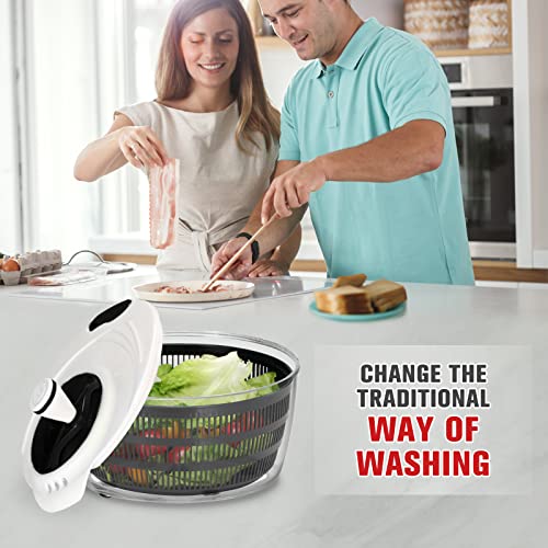 Salad Spinner Large 4.2 Quart with Bowl and Rotary Handle M695136