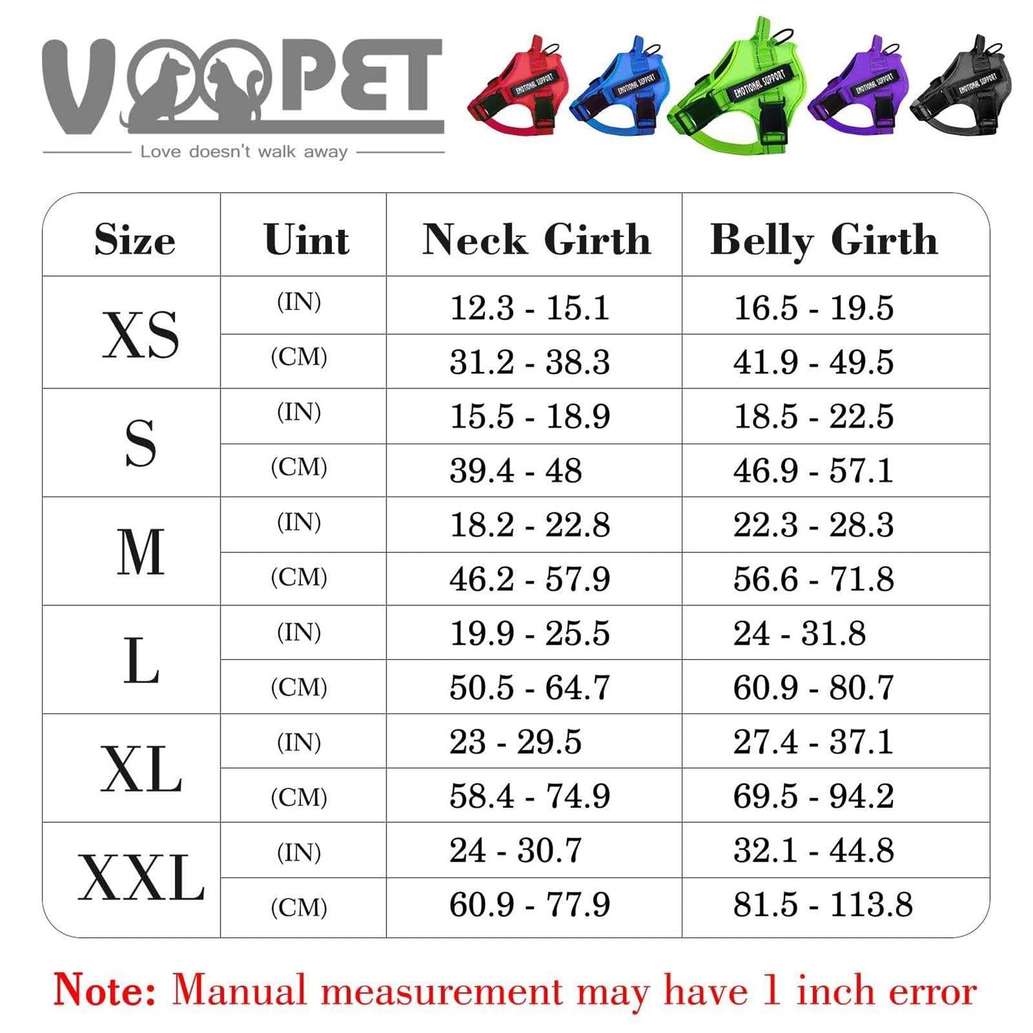 Reflective No-Pull Dog Harness with Adjustable Breathable Vest L816612