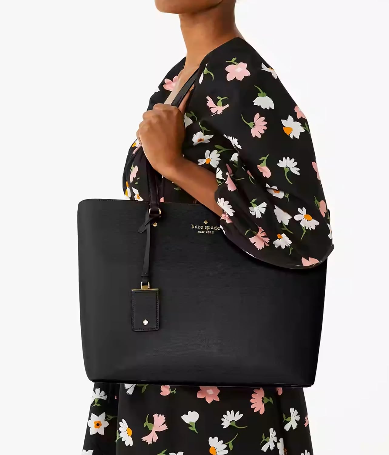 Large Tote Women's Handbag, Black Q282773