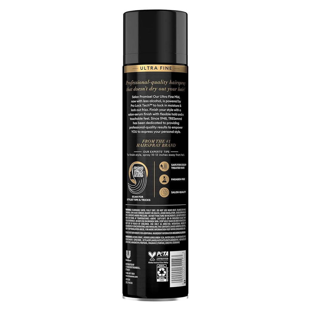 Ultra Fine Hairspray for 24-Hour Frizz Control 14.6 oz V2718