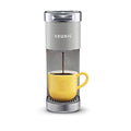 Keurig K-Mini Plus Coffee Maker, Single Serve K-Cup Pod Coffee Brewer, Comes With 6 to 12 Oz. Brew Size, K-Cup Pod Storage, and Travel Mug Friendly, Studio Gray (Renewed)