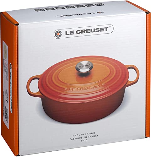 Enameled Cast Iron Oval Dutch Oven, 8 qt. O940