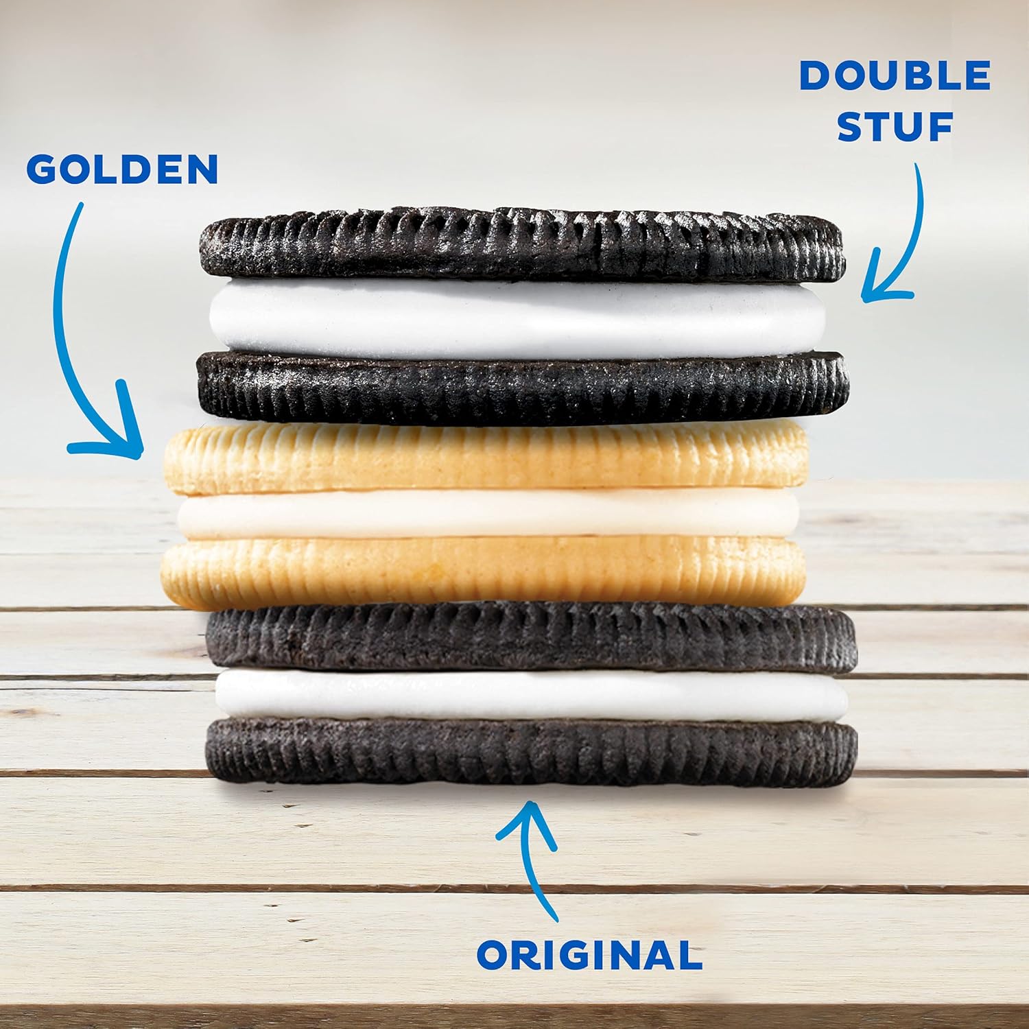Sandwich Cookies Variety Pack, Family Size, 3 Packs B687656