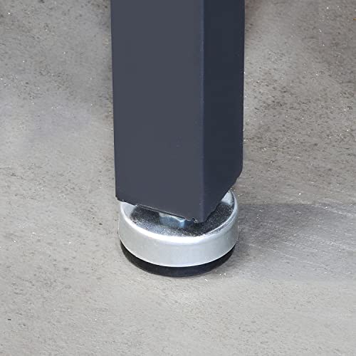 Heavy Duty Lighted Workcenter with Pegboard, 500 lbs Capacity, Stainless Steel Top, 48" W L722