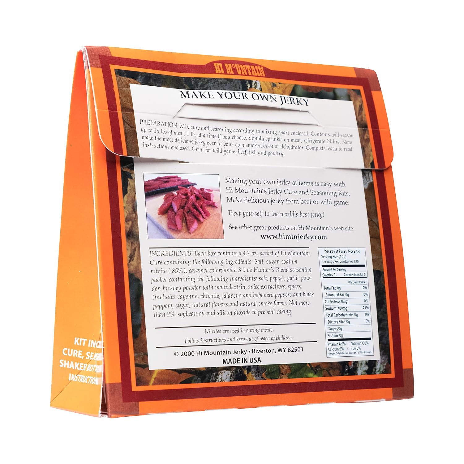 Jerky Seasoning and Cure Kit for Homemade Beef, Deer, Elk, and Venison T247235