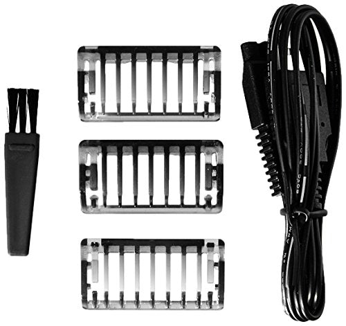 Men's Rechargeable Full Body Hair Trimmer, Shaver and Groomer R8380