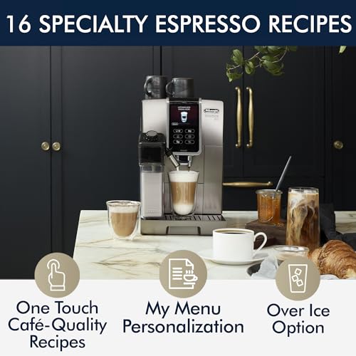 Fully Automatic Coffee Machine with LatteCrema System, Titanium P286675