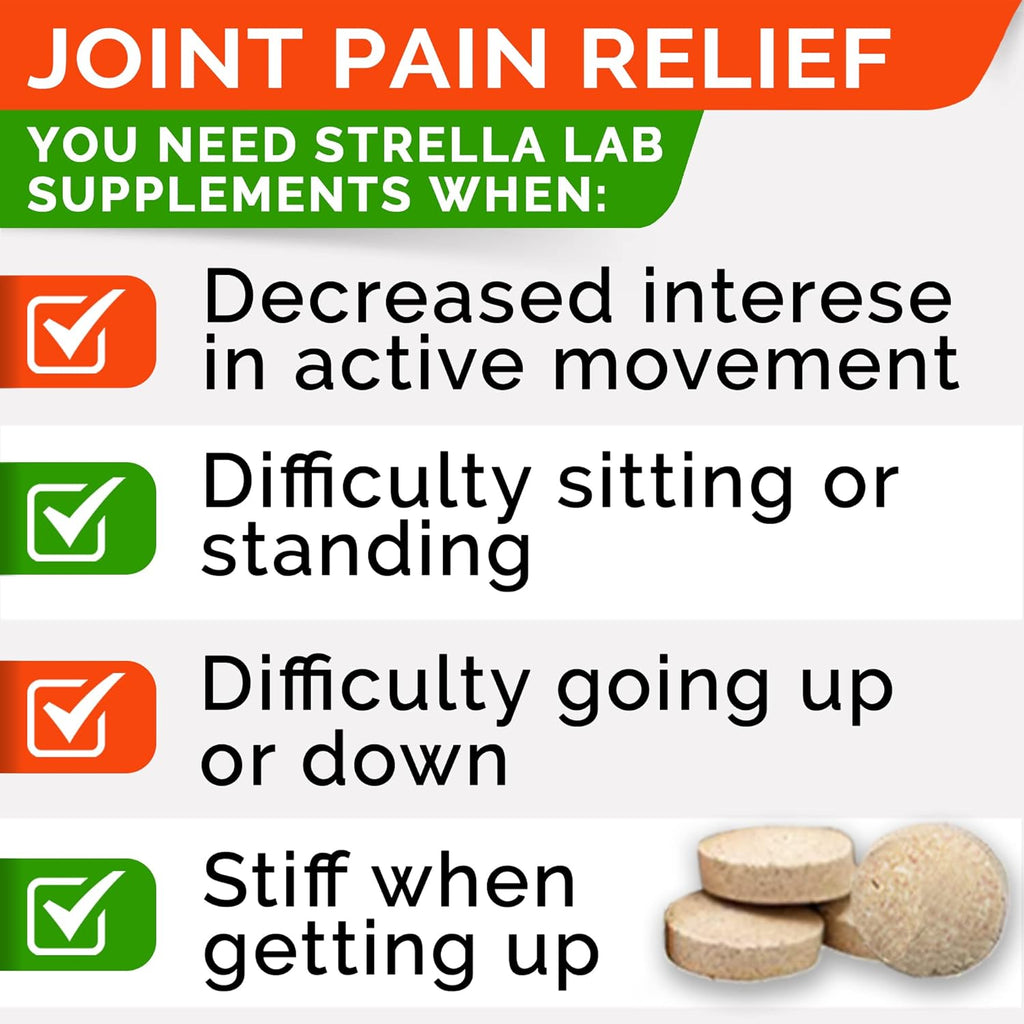 Glucosamine Joint Supplement Chews for Dogs with Omega-3 F47554