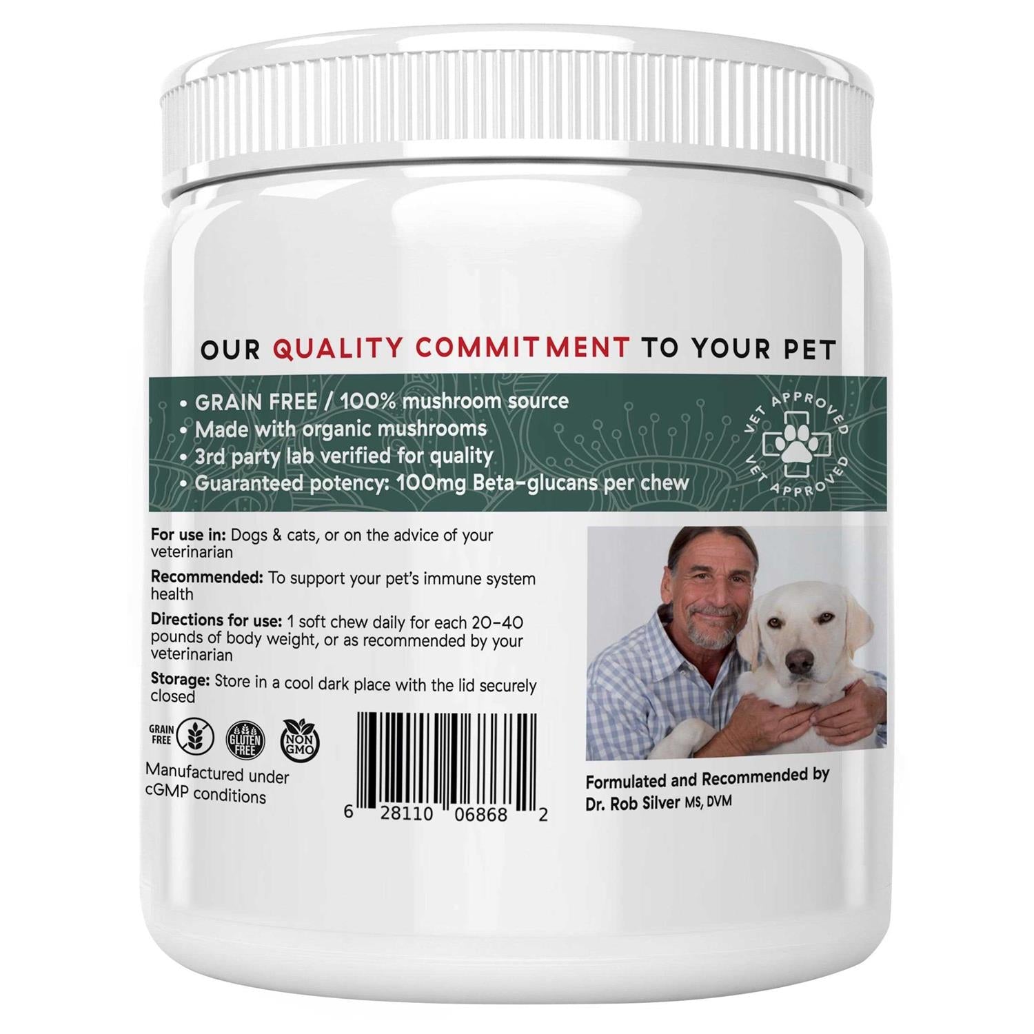 Mushroom Immune Pet Chews I805