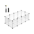SONGMICS DIY Plastic Pet Playpen with Floor - Pet Supplies online store