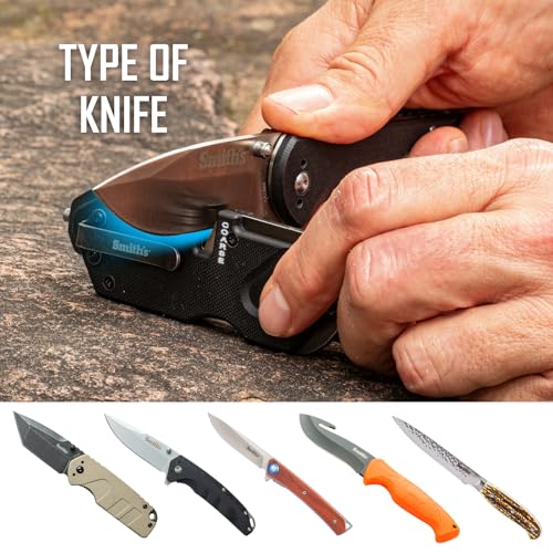 Pocket Tactical Knife Sharpener with Diamond Rod and Pocket Clip M291482