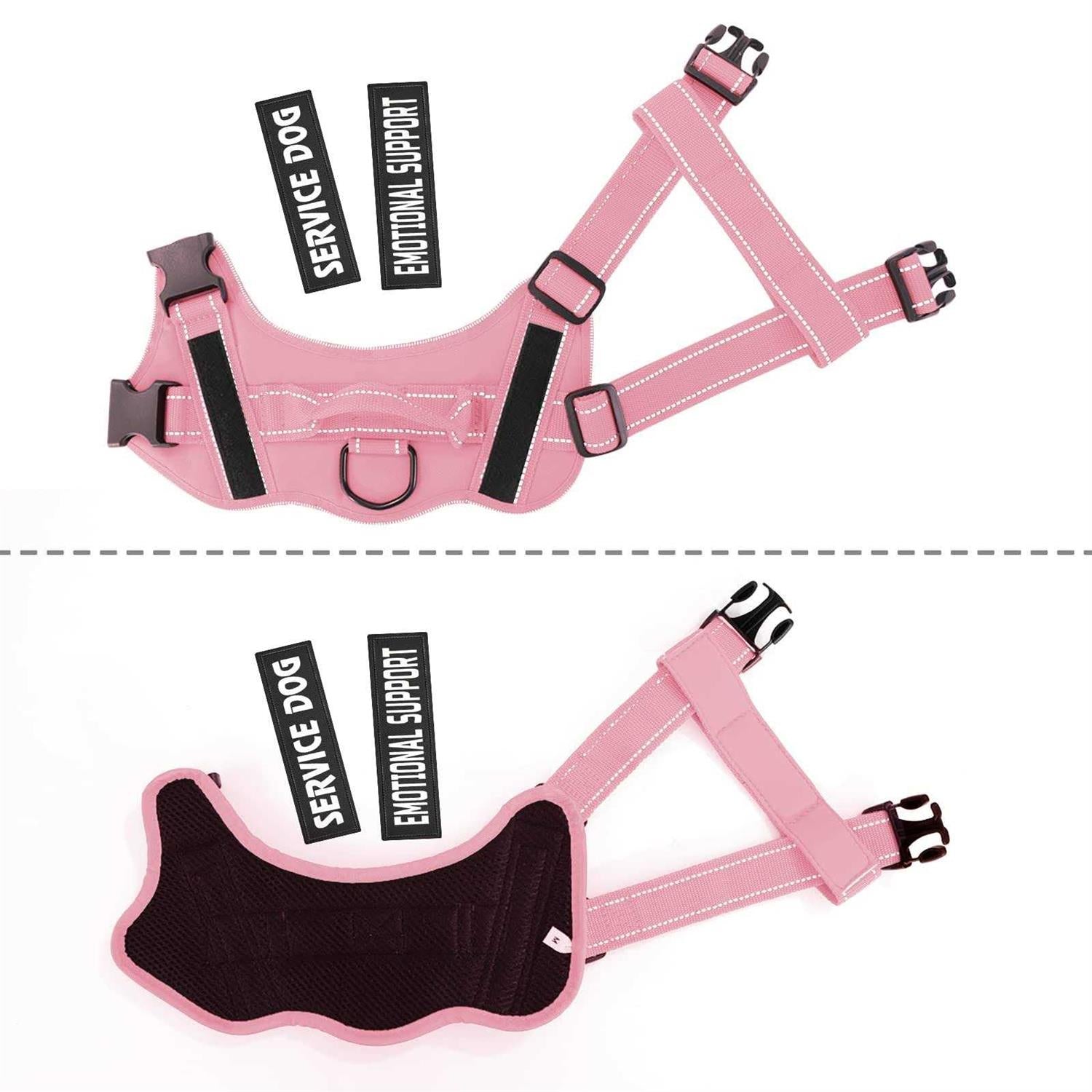 Reflective No-Pull Dog Harness with Adjustable Breathable Vest L816612