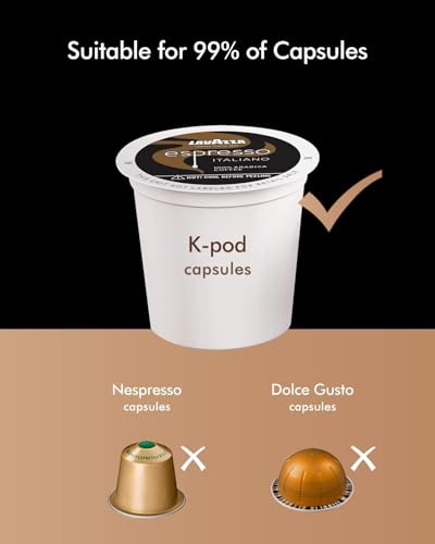 Single Serve Coffee Maker for K-pods, Ground Coffee, and Loose Leaf Tea H6360