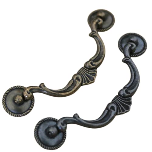 Antique Drawer Handles Zinc Alloy Retro Pull 170mm K5447