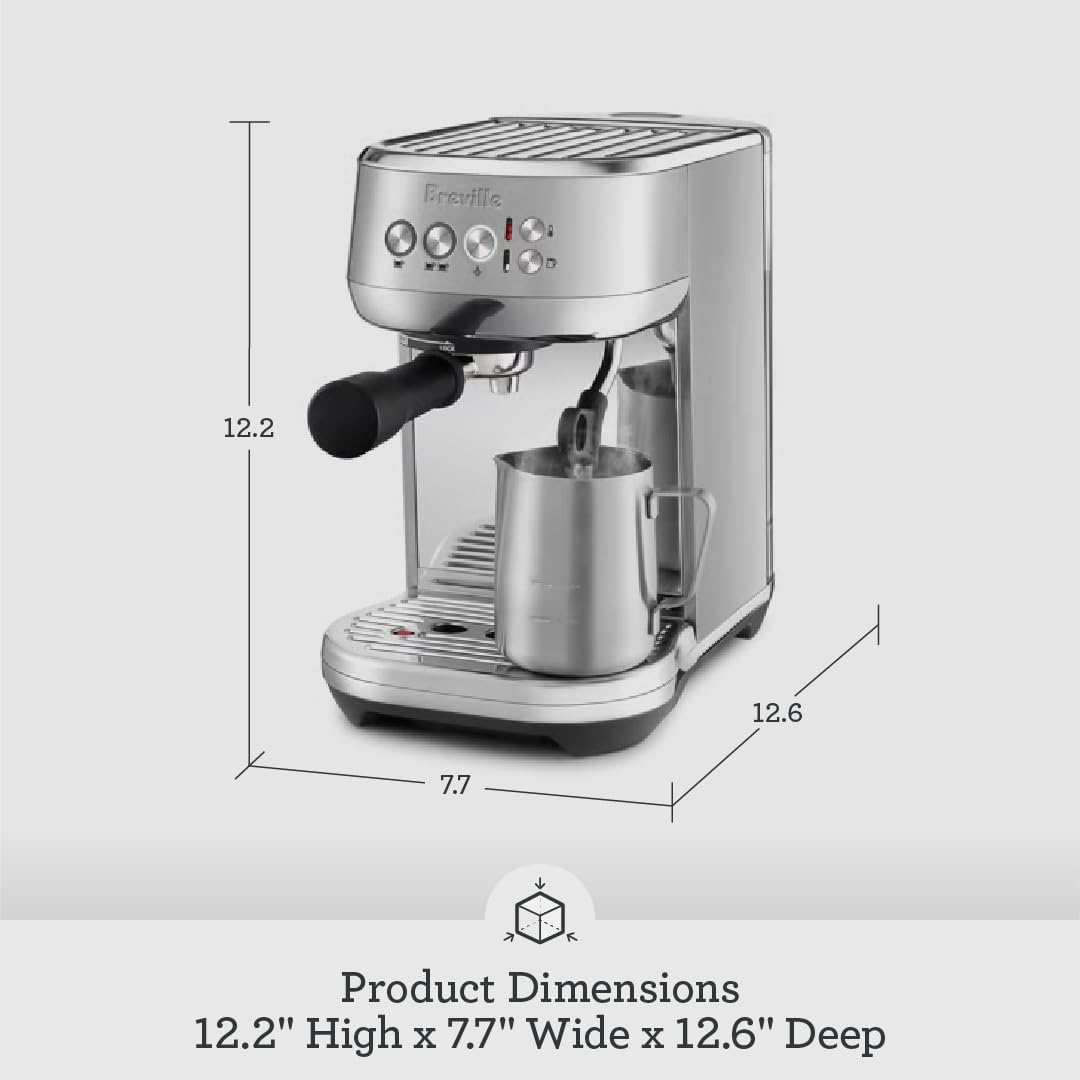 Espresso Machine, Brushed Stainless Steel J516