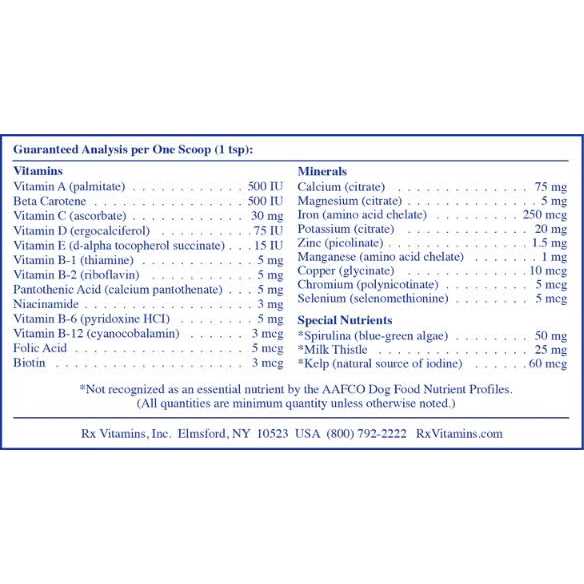 Rx Essentials for Dogs B3118