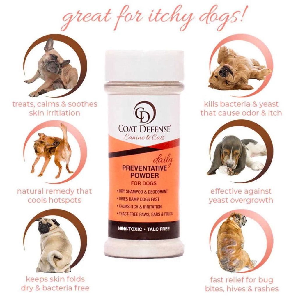 Coat Defense Canine & Cat Daily Preventative Powder V31223