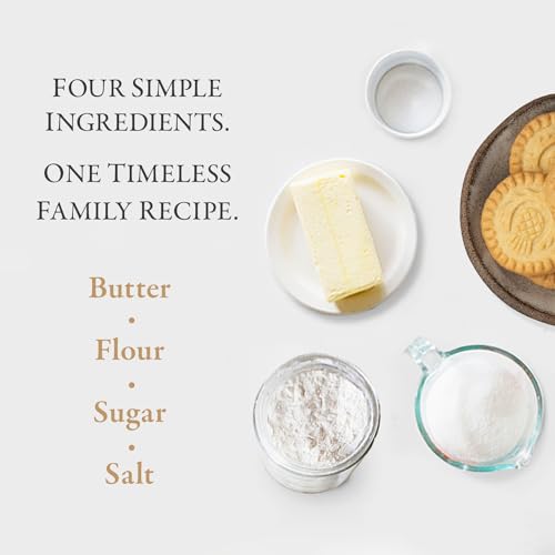 Mini Chocolate Chip Cookies, Pure Butter Shortbread, 4.4 oz (Pack of 6) A811