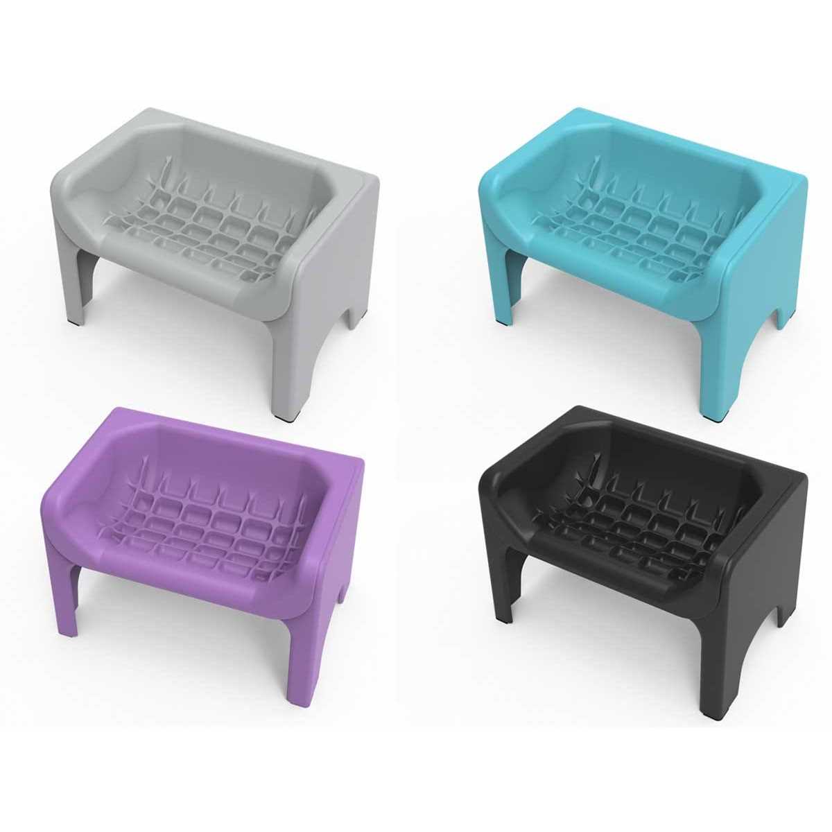 Elevated Slow Feeder Bowl for Dogs and Cats S271