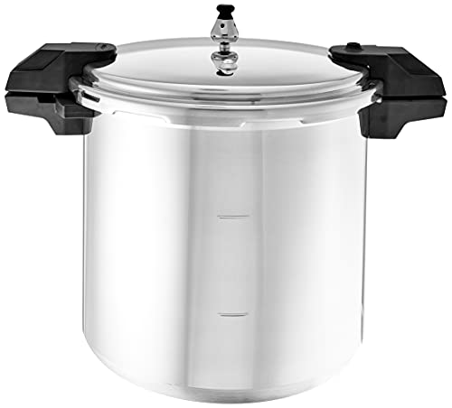 22-Quart Polished Aluminum Pressure Cooker and Canner M83252
