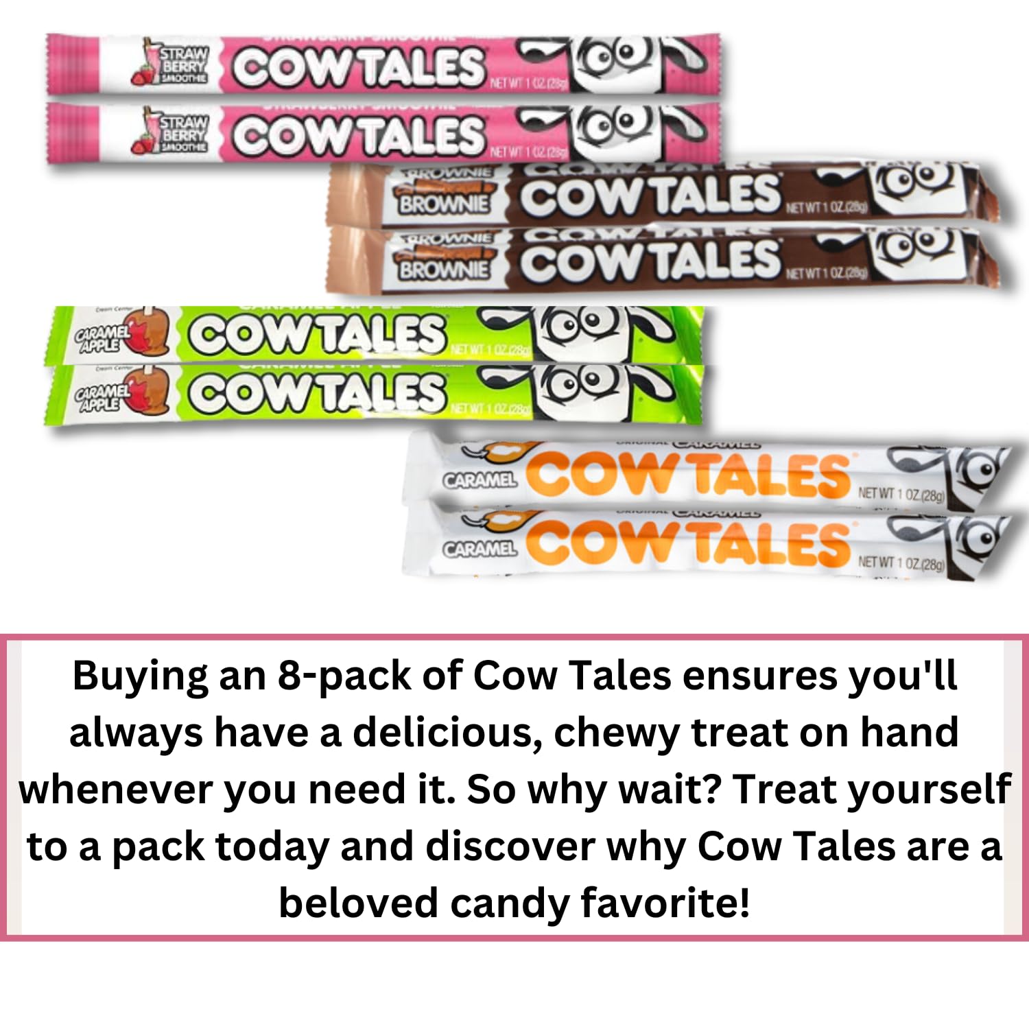 Cow Tales Candy Variety Pack - 1 oz Assorted Flavors C3125