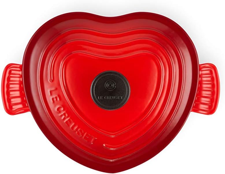 Enameled Cast Iron Heart Cocotte, 2 qt. P48831