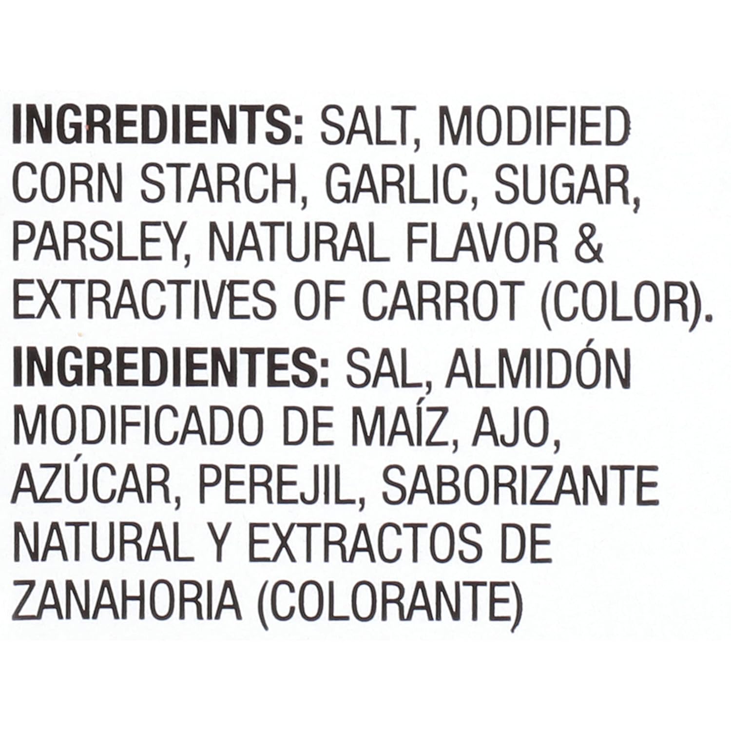 Garlic Salt with Parsley, 5.62 oz G248