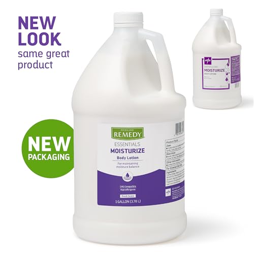 Moisturizing Body Lotion, Hydrating for Dry Skin, Non-Greasy, 1 Gallon V513652