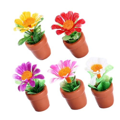 Mini Plant Model Bonsai Decor for Dollhouse U66429
