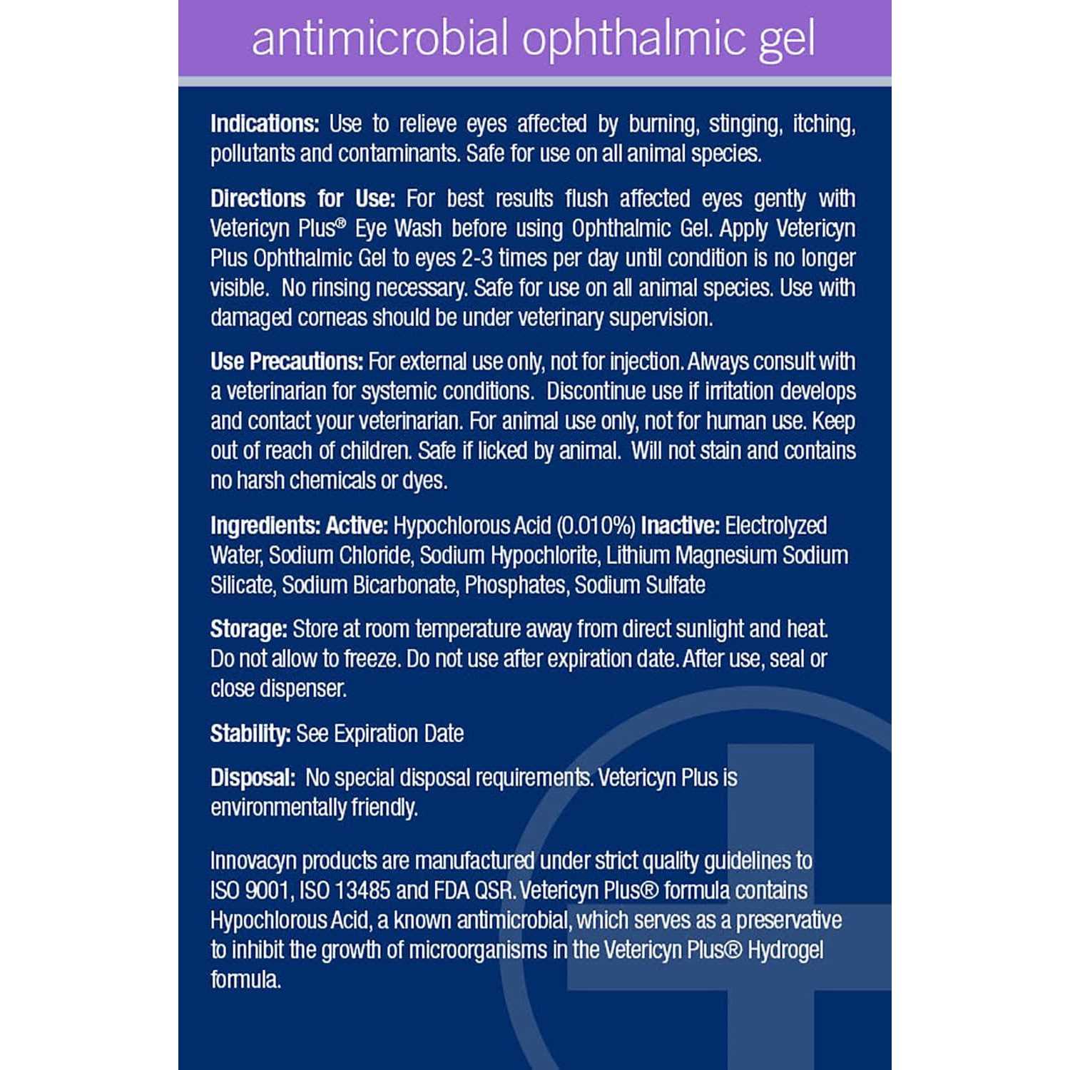 Ophthalmic Gel for Pets M9670