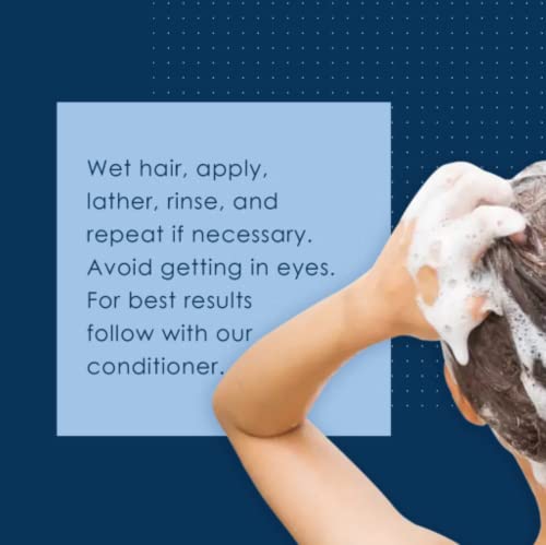 pH Balanced Mild Shampoo for Sensitive Scalps, Fragrance Free, 12 Fl Oz F11582