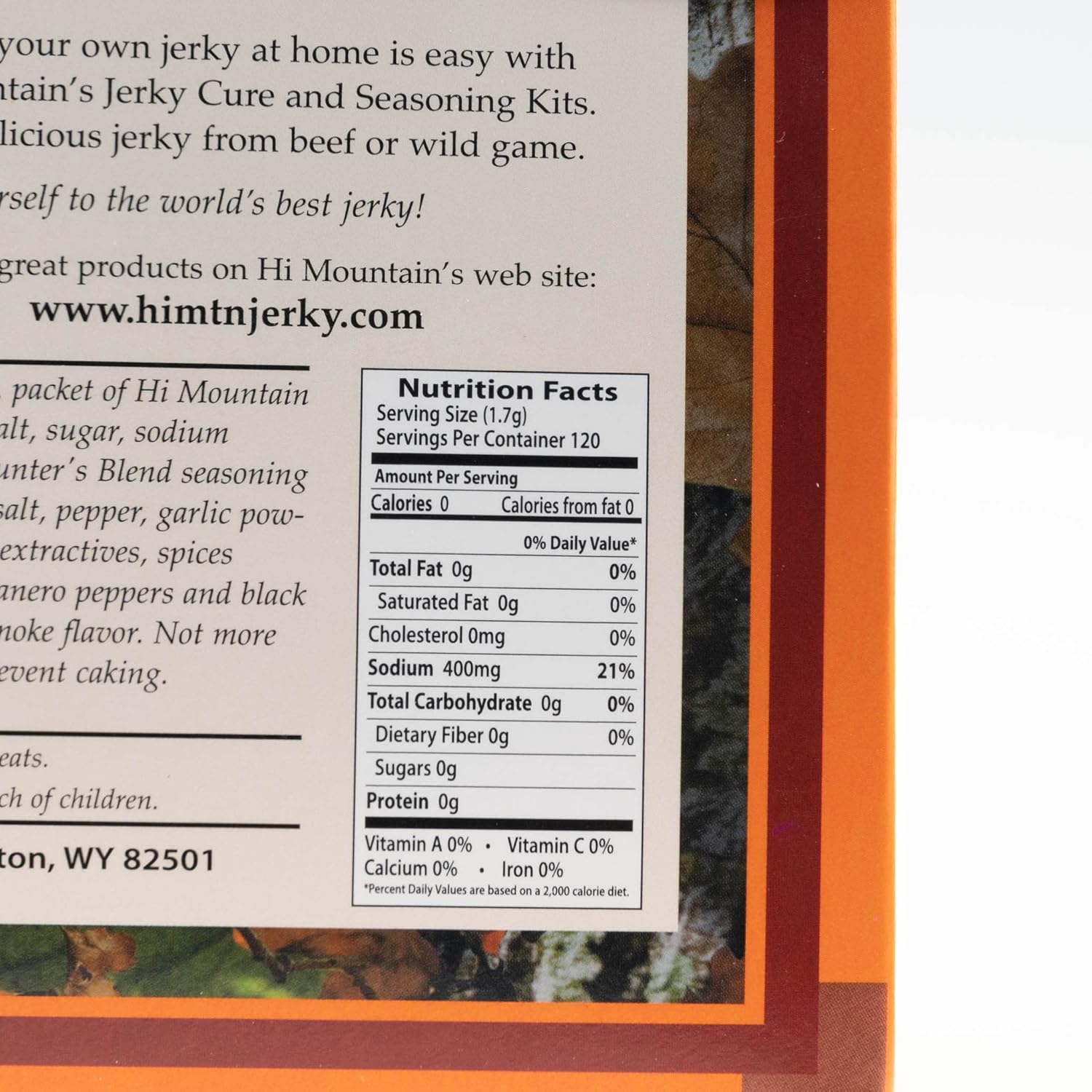 Jerky Seasoning and Cure Kit for Homemade Beef, Deer, Elk, and Venison T247235
