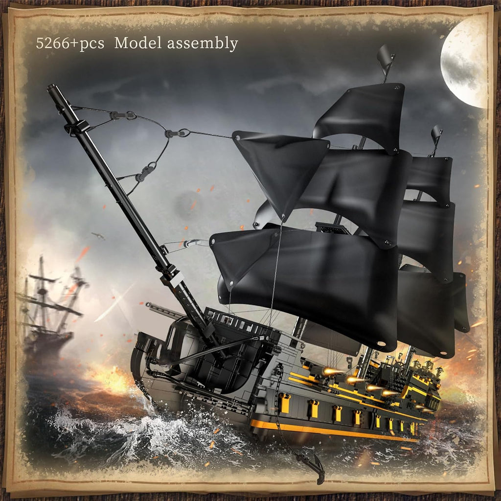 Pirate Ship Model Building Blocks Set (4794 Pieces) Z7064