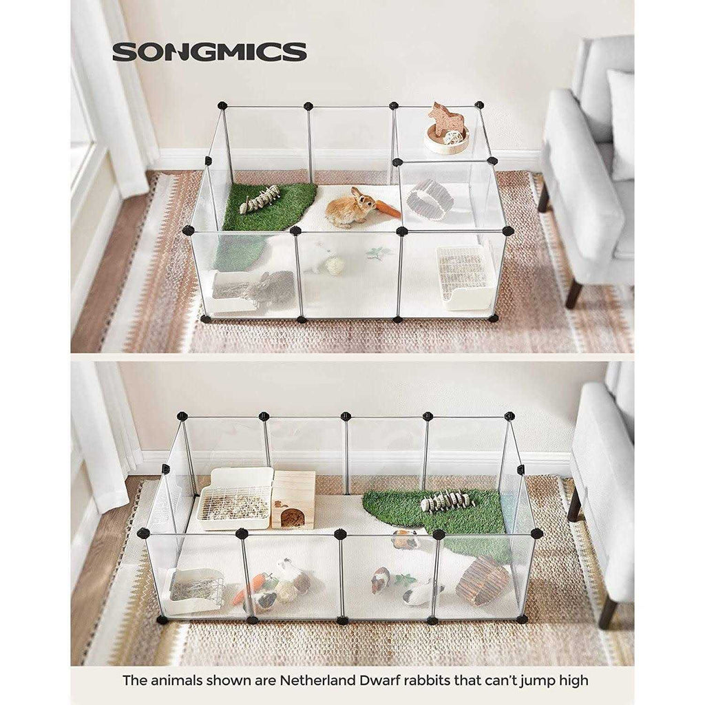 DIY Plastic Pet Playpen with Floor Y673625