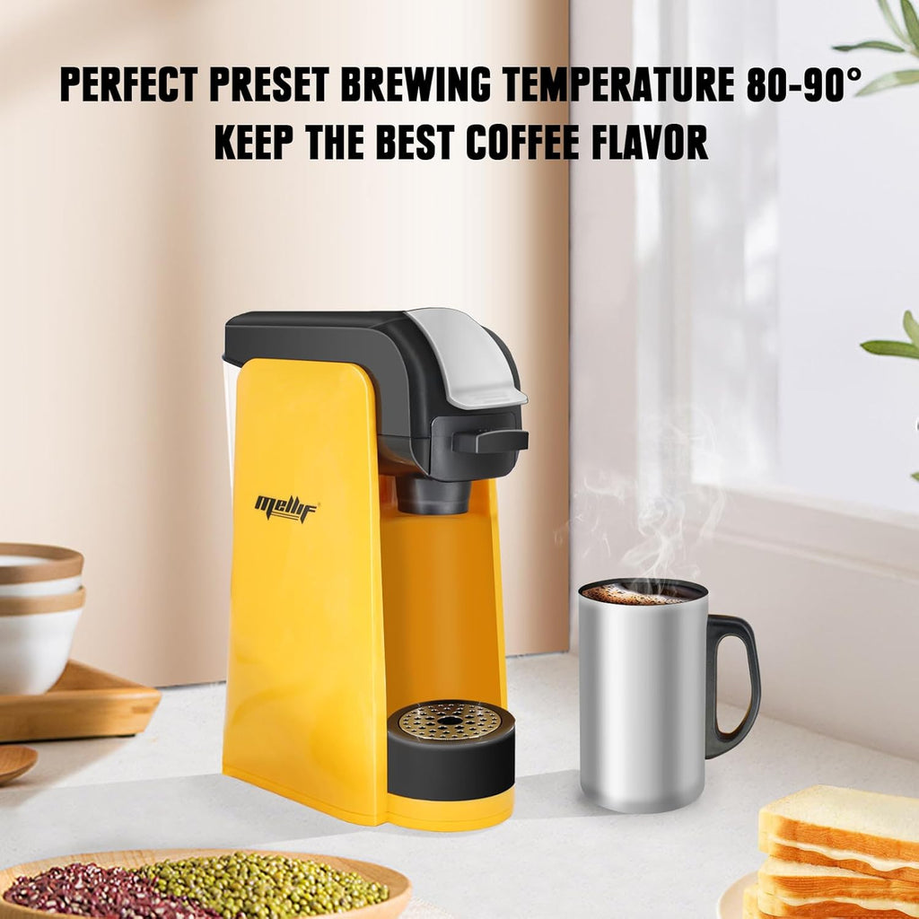 Cordless Coffee Maker for 20V Max Battery, Portable Single-Serve Brewer for K-Cup Pods and Ground Coffee U312981