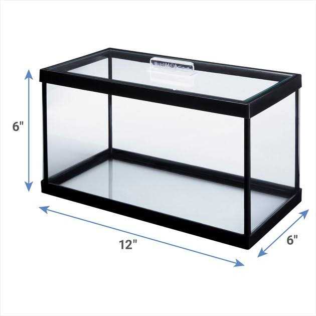 3 Betta Aquarium with Divider/Top P5422