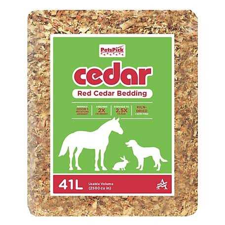 Kiln Dried Red Cedar Bedding for Pets I94132