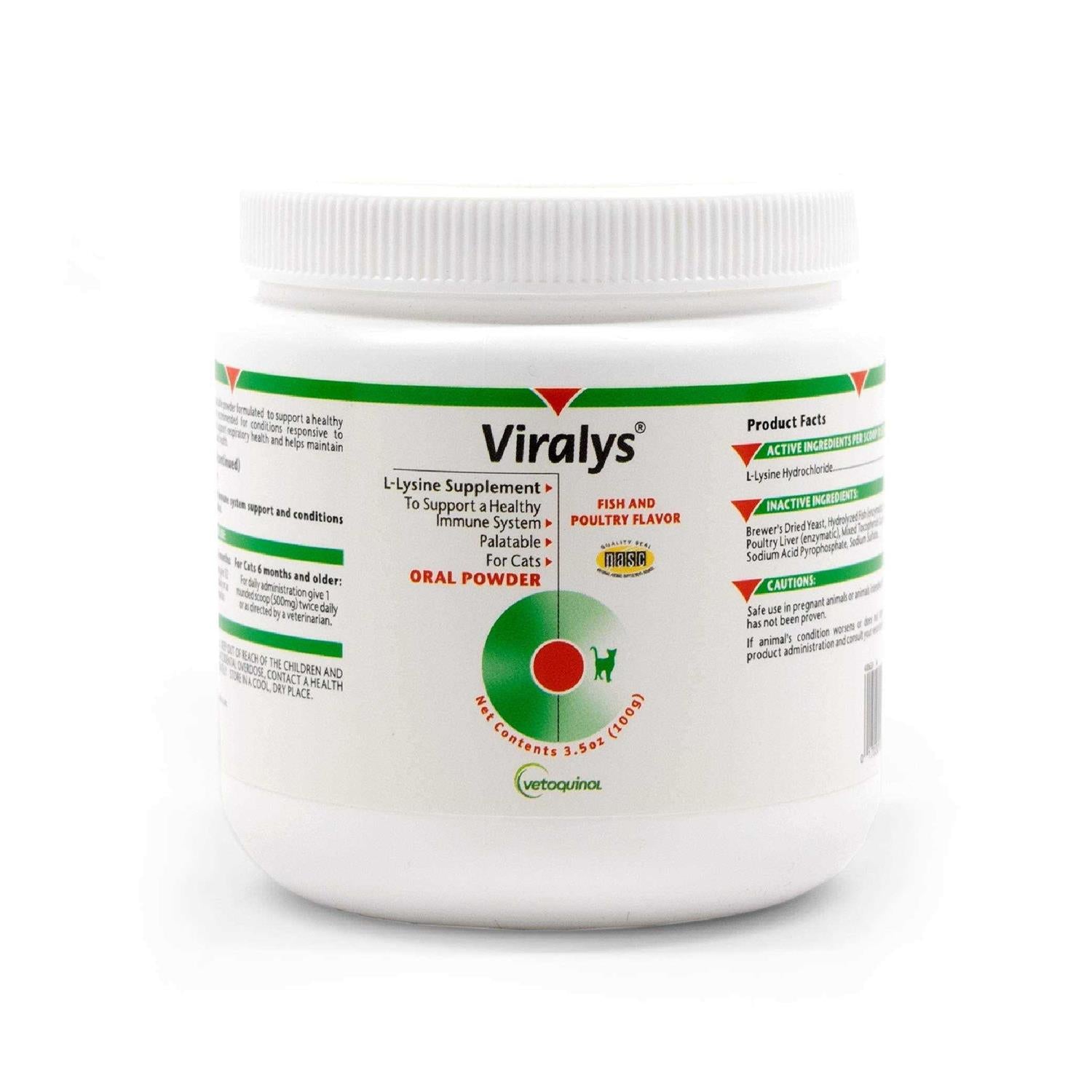 Viralys Oral Powder for Cats - Pet Supplies online store