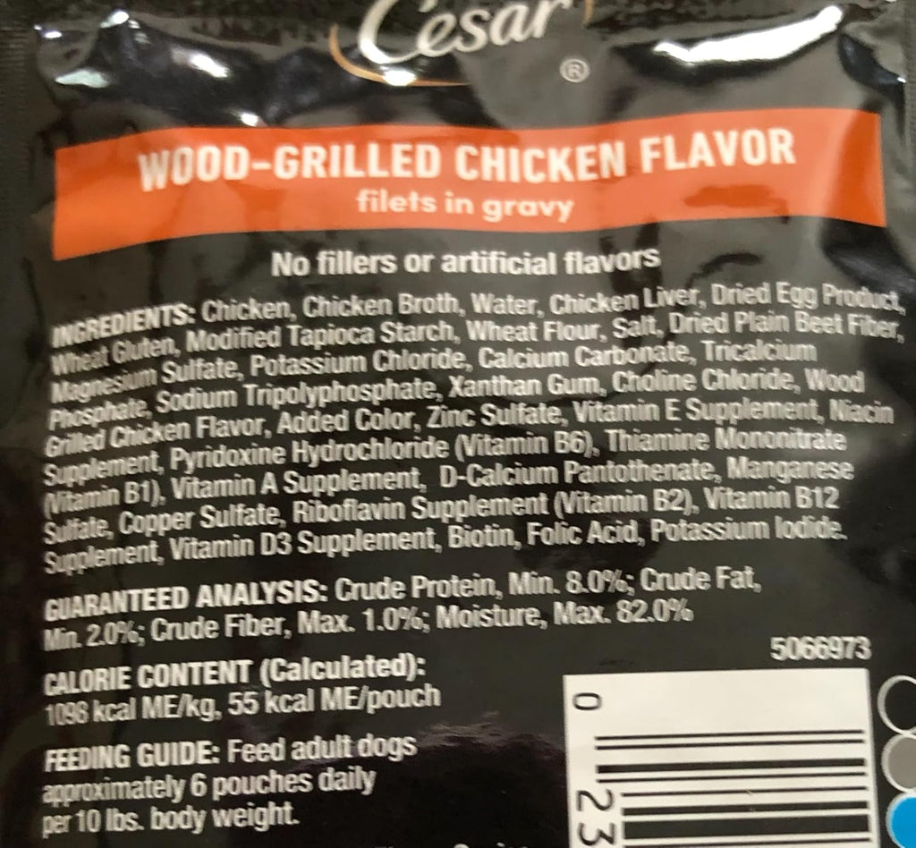 Dog Food Variety Pack 15 Pouches with Waste Bags A4786