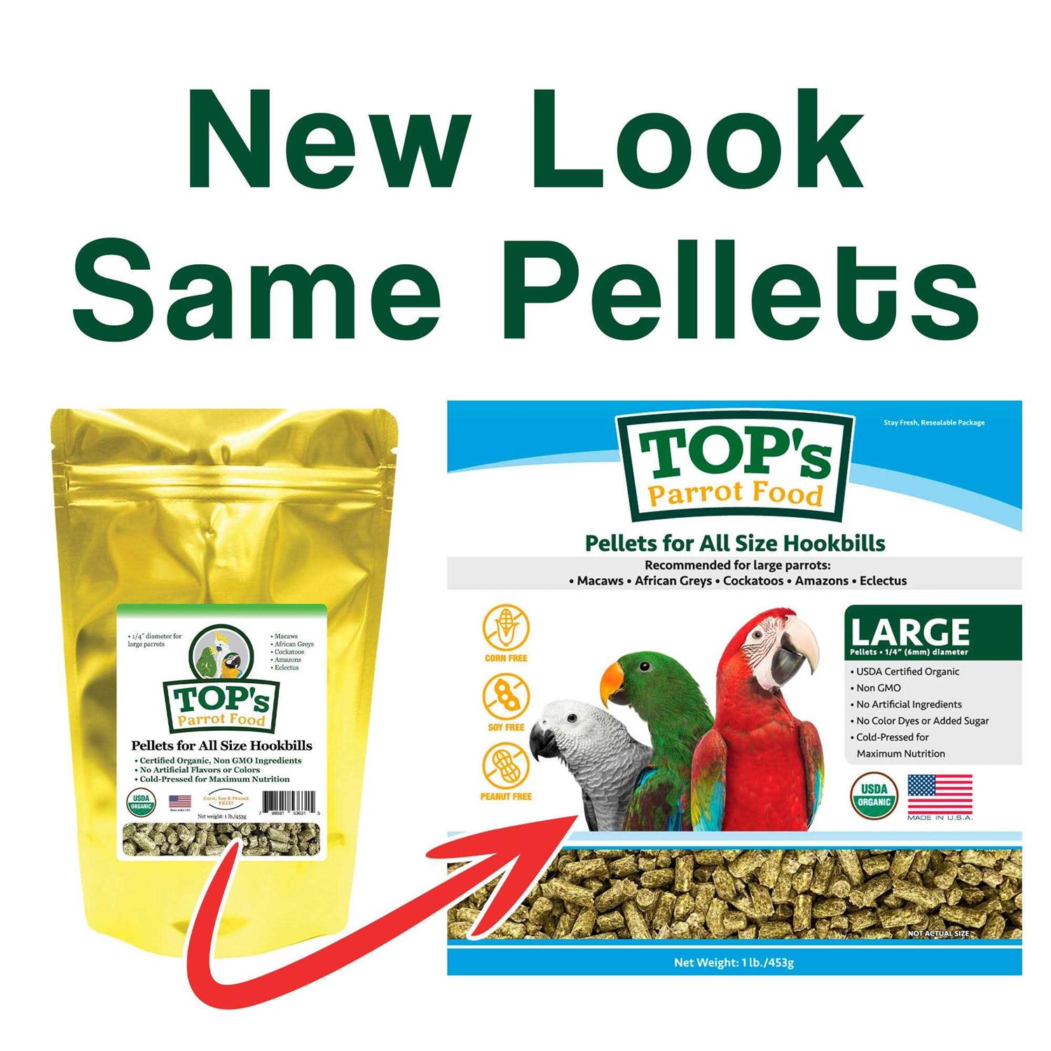 Parrot Food Organic Pellets K355