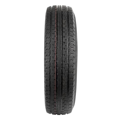 Set of 4 Heavy Duty Trailer Tires ST205/75R15 10-Ply Load Range E Q473