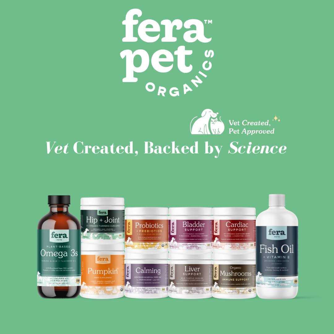 Probiotics with Organic Prebiotics for Dogs & Cats G312