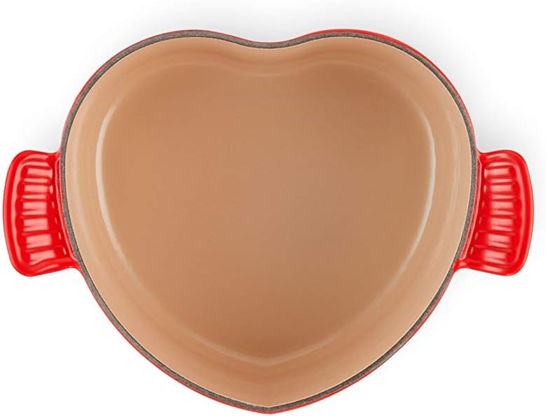 Enameled Cast Iron Heart Cocotte, 2 qt. P48831