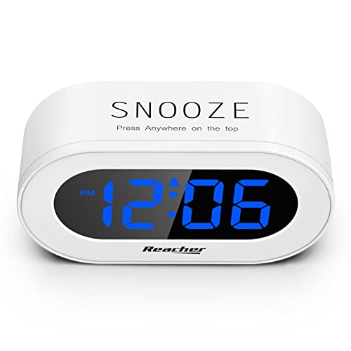 Small LED Digital Alarm Clock with Snooze and Dimmer U521112